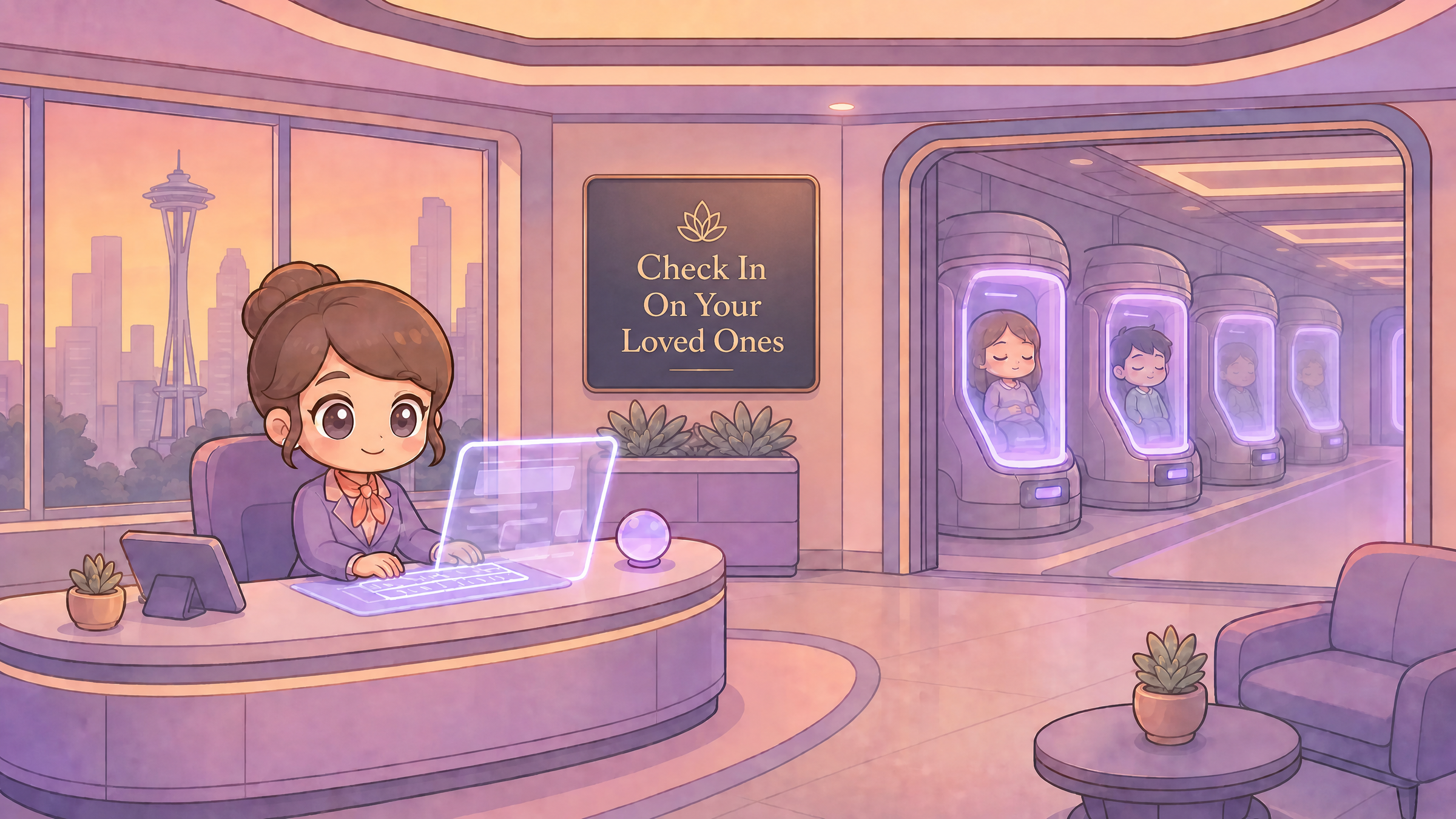 Cryo facilities as luxury architecture and tourist spectacle.